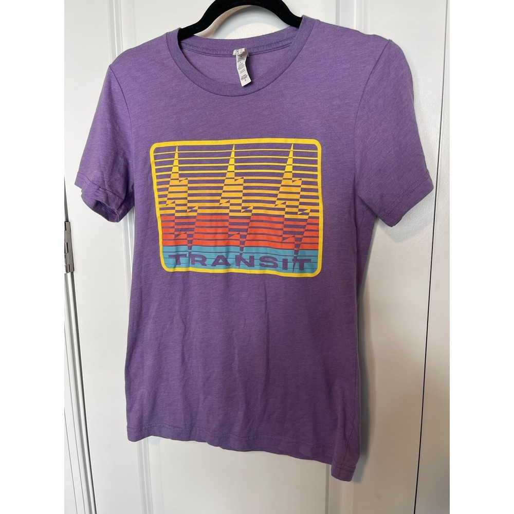 Transit Purple‎ Lightning Bolt Shirt Size Small